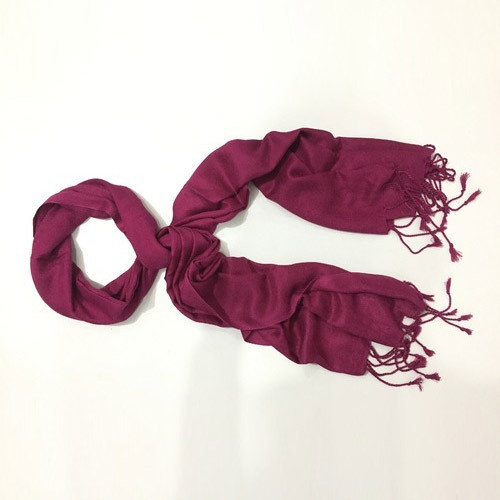 Plain Pashmina Scarves, Size : 28 x 72 IncH