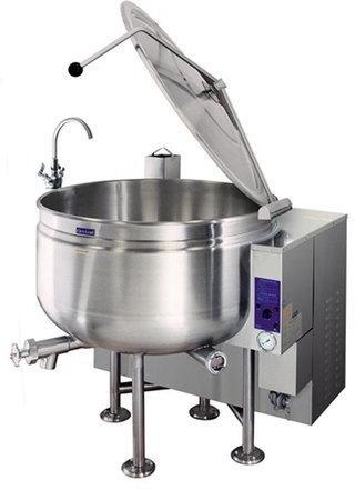 Steam jacketed outlet kettle uses