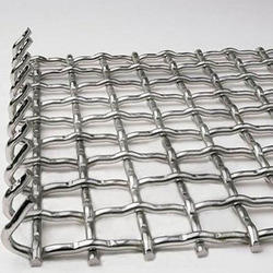 Non Polished Spring Steel Wire Mesh, Feature : Excellent Strength, Good Quality, High Griping, Rust Resistance
