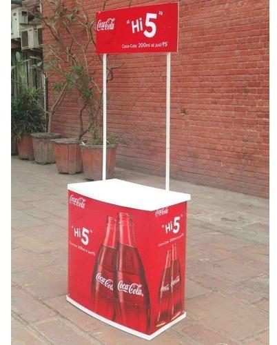 Printed Pvc Promotional Table, Size : 5 feet
