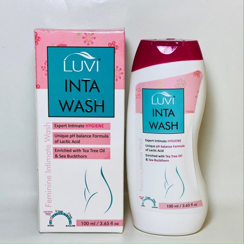 Luvi Feminine Intimate Wash, for Personal, Packaging Size : 100ml / 3.65 fl oz