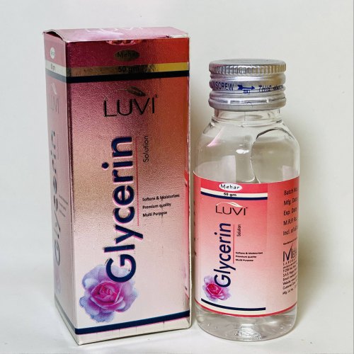 Luvi Glycerin Solution, Density : 1.26 g/cm3