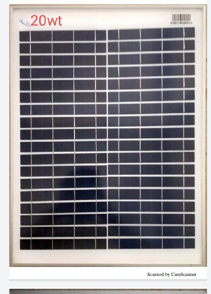 Rectangular Solar Panel Plate, for Power Supply, Feature : Light Weight