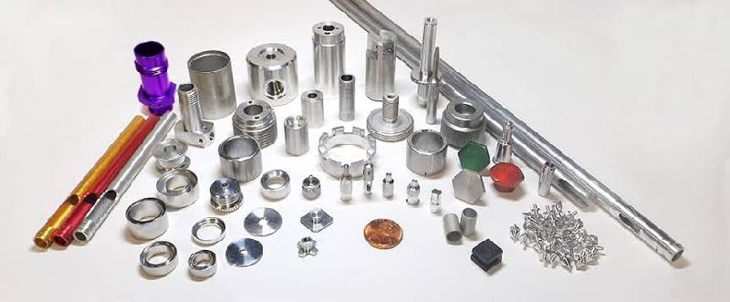 MODERN ENGINEERING Aluminium Precision machined turn components, for Machinery Use