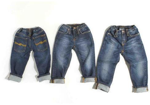 Snapkids Faded Cotton Kids Jeans, Technics : Machine Made