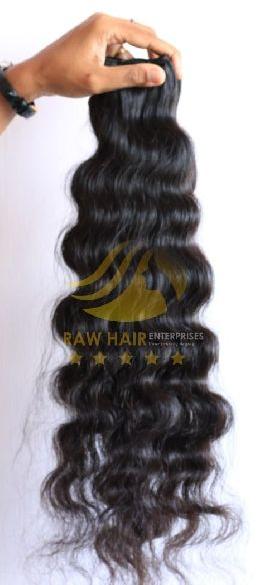 Curly Weft Hair, for Parlour, Personal, Length : 10-20Inch