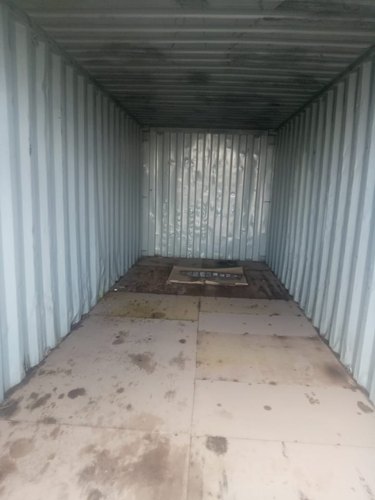 Galvanized Steel Cargo Worthy Container