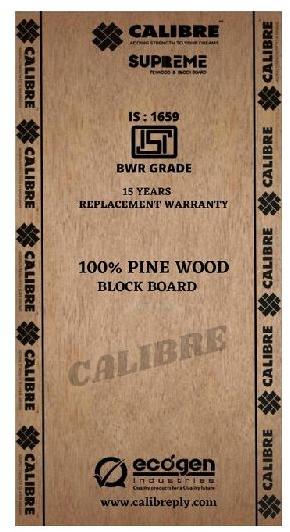 BWR Pine Block Board, Size : 8x4, 7x4