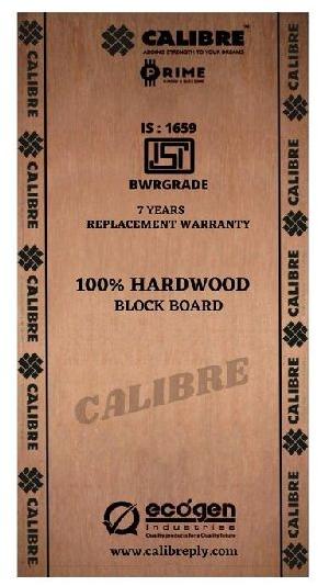 Hardwood BWR Grade Block Board, Size : 8x4, 7x4