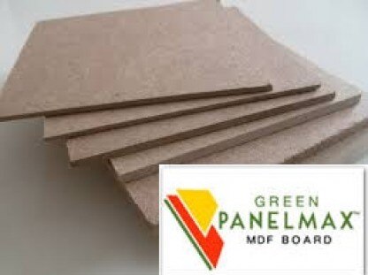 Green PanelMax Wood Fiber Plain MDF Board, Grade : First-Class