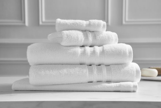 Cotton Hotel Towel, Color : White