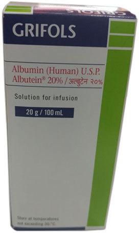 Albumin Grifols 20% Infusion, Size : 100ml