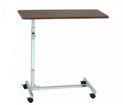 Rectangular Stainless Steel Hospital Bed Food Trolley