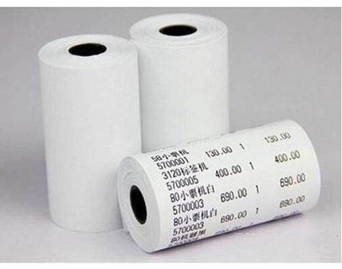 Thermal Paper Roll, Color : White