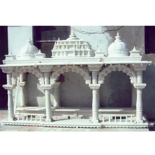 white marble temple