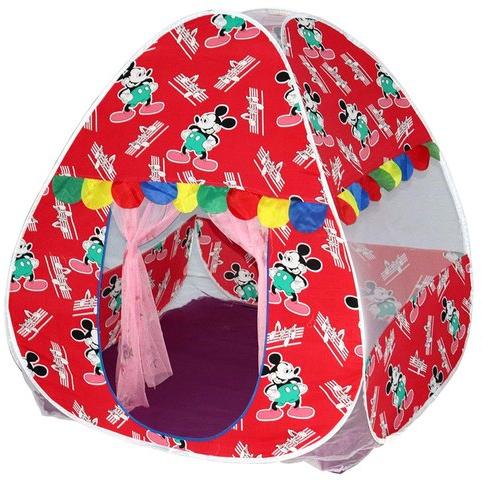 Printed Kids Play Tent House, Color : Red