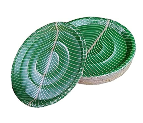 EcofriendlyDisposable Coated Paper Plates Thali Manufacturer from