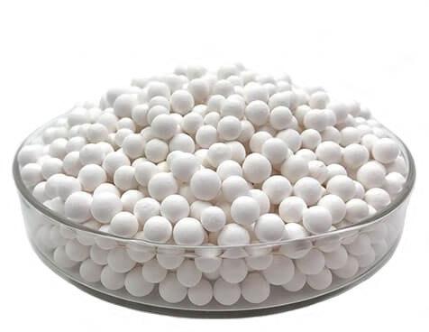 Activated Alumina Balls, for Chemical Factory, Industry, Proper Grinding, Purity : 99%