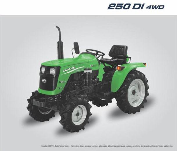 Captain 250 DI 23 HP 4WD Tractor