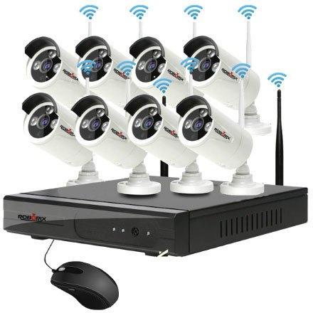 Roborix Wireless CCTV Surveillance System, Voltage : 220V