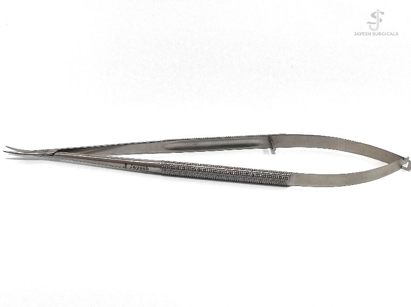 Jayesh 20-30gm Curved Micro Scissor, Feature : Corrosion Proof