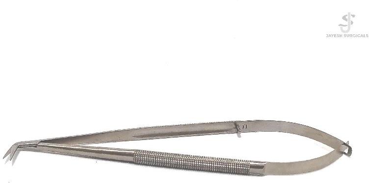 Jayesh Stainless Steel Micro Potts Scissor, for Hospital, Surgical Use, Feature : Fine Finished