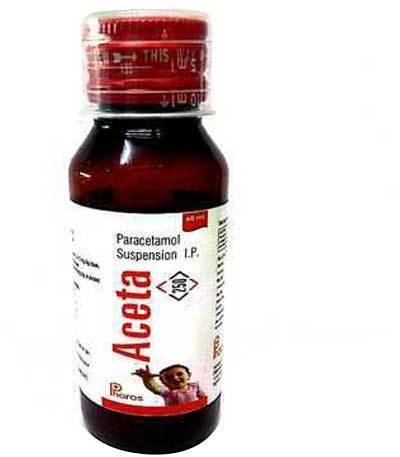 Pharos Paracetamol Suspension, Packaging Type : Bottle