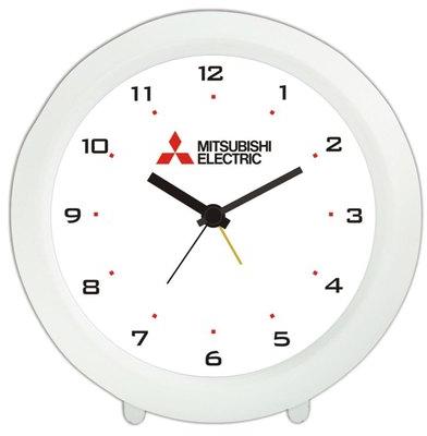 Plastic Alarm Table Clock, Shape : Round