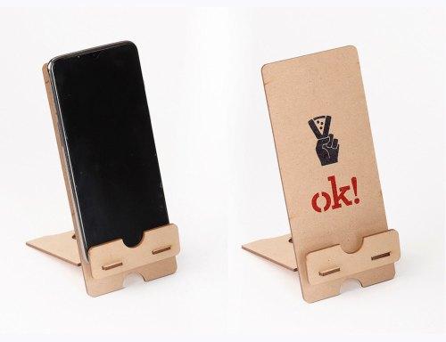 Wooden Mobile Stand, Size : 3x4x7inch