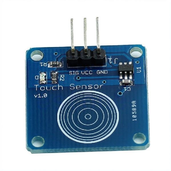 1 Channel Capacitive Touch Sensor Module, Features : Low power consumption, Power supply for 2 ~ 5.5V DC