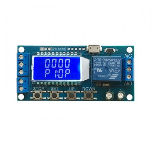 Micro USB Digital LCD Display Time Module