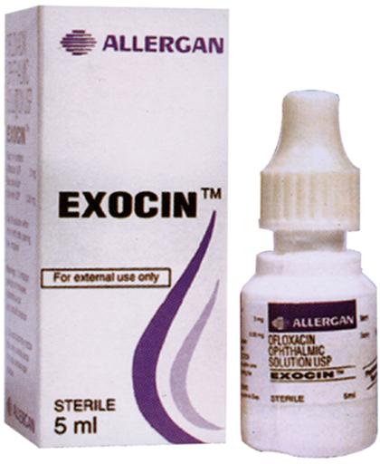EXOCIN EYE DROP - Ofloxacin (0.3% w/v)