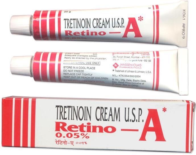 Retino A 0.05 cream, Certification : FDA approved