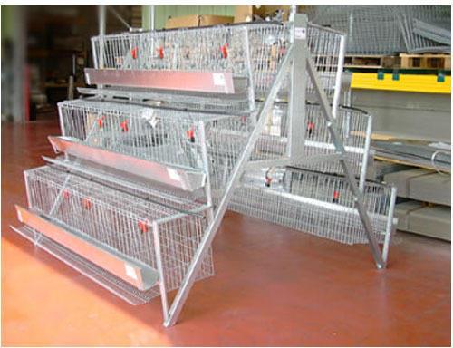 Polished Stainless Steel Poultry Cage, Grade : AISI, ASTM