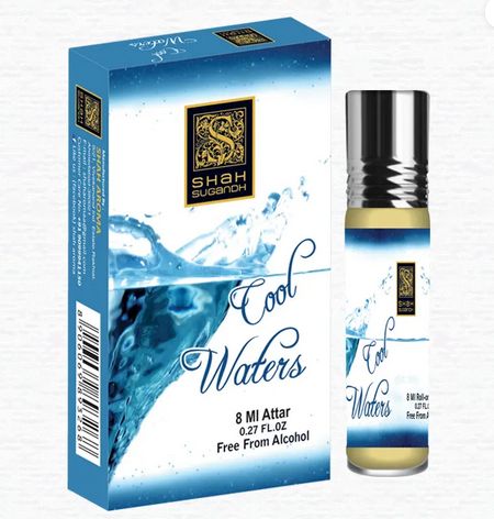 Cool Waters Roll On Attar, Feature : Long Lasting, Leak Proof