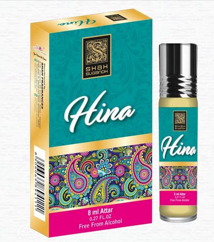Hina Roll On Attar, Feature : Freshness, Leak Proof, Long Lasting
