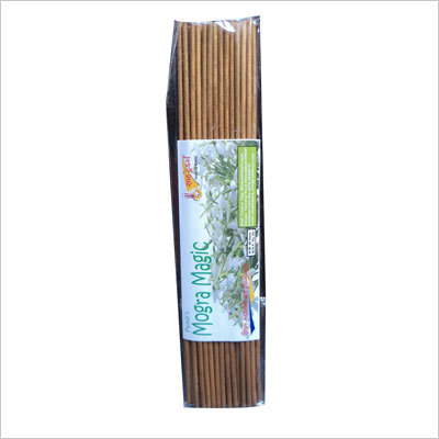 Flower Magic Mogra Incense Sticks, for Pooja, Religious, Packaging Type : Packet, Paper Box