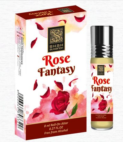 Rose Fantasy Roll On Attar, Feature : Leak Proof, Long Lasting