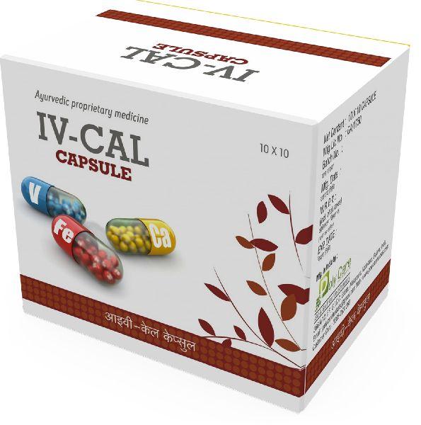 Iron Supplement IV-Cal Capsules, Certification : Gmp Certified