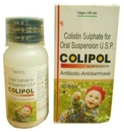 Colistin Sulphate For Oral Suspension Syrup, Packaging Size : 30 ml