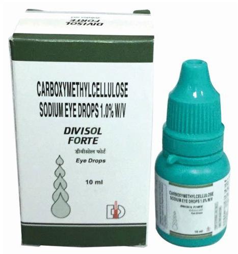 Carboxymethylcellulose Sodium Eye Drops, Bottle Size : 10 ml