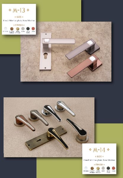 M-13 Mortise Plate Rose Handle, for Doors