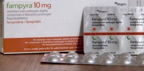 Fampyra 10mg Tablets, Packaging Size : Box