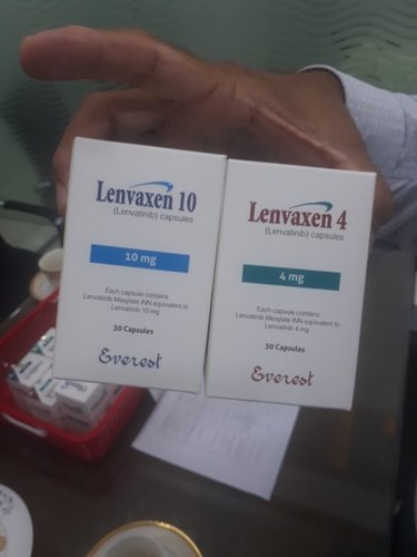 Lenvaxen 10mg/4mg Capsule, Packaging Type : Box