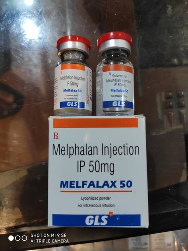 Melfalax 50mg Injection, Packaging Size : Pack of 1 Vial
