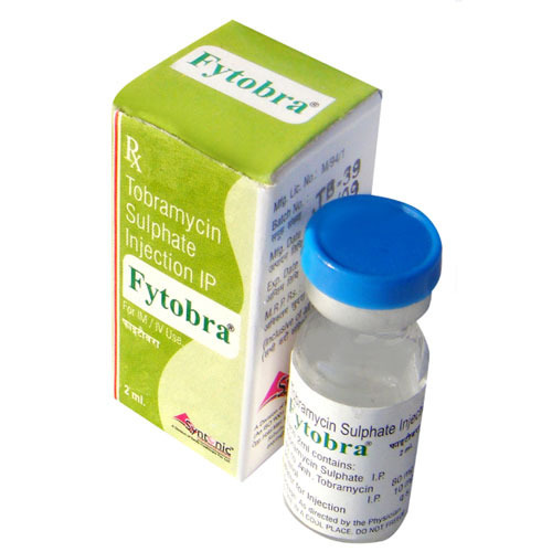 FYTOBRA-80 Tobramycin, Packaging Size : 1x1 Vial