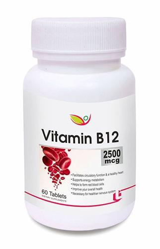 Vitamin B12 2500 mcg Tablets