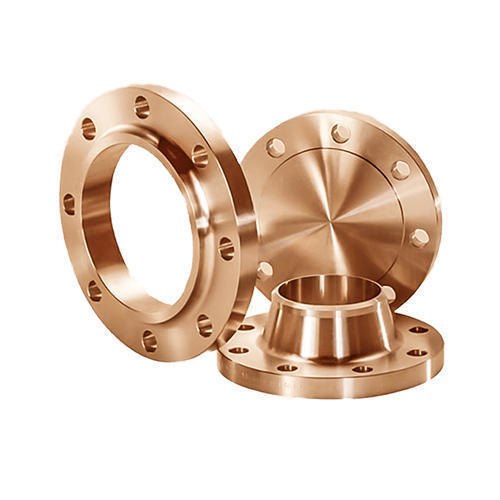 Polished Copper Nickel Flanges, for Fittings, Industrial Use, Feature : Accuracy Durable, Auto Reverse