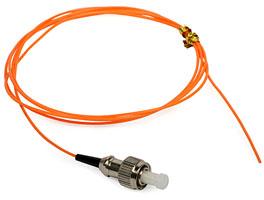 Fiber Optic Pigtails, for Telecommunication, Length : 1.5m