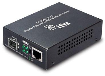 IFS Gigabit Ethernet to SFP Media Converter